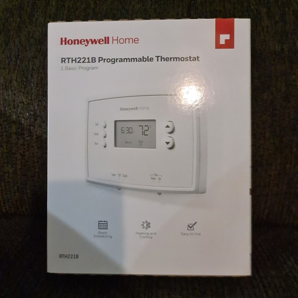 Honeywell Home Other - Honeywell Home RTH221B Programmable Thermostat 1 Week Basic Program - Open Box